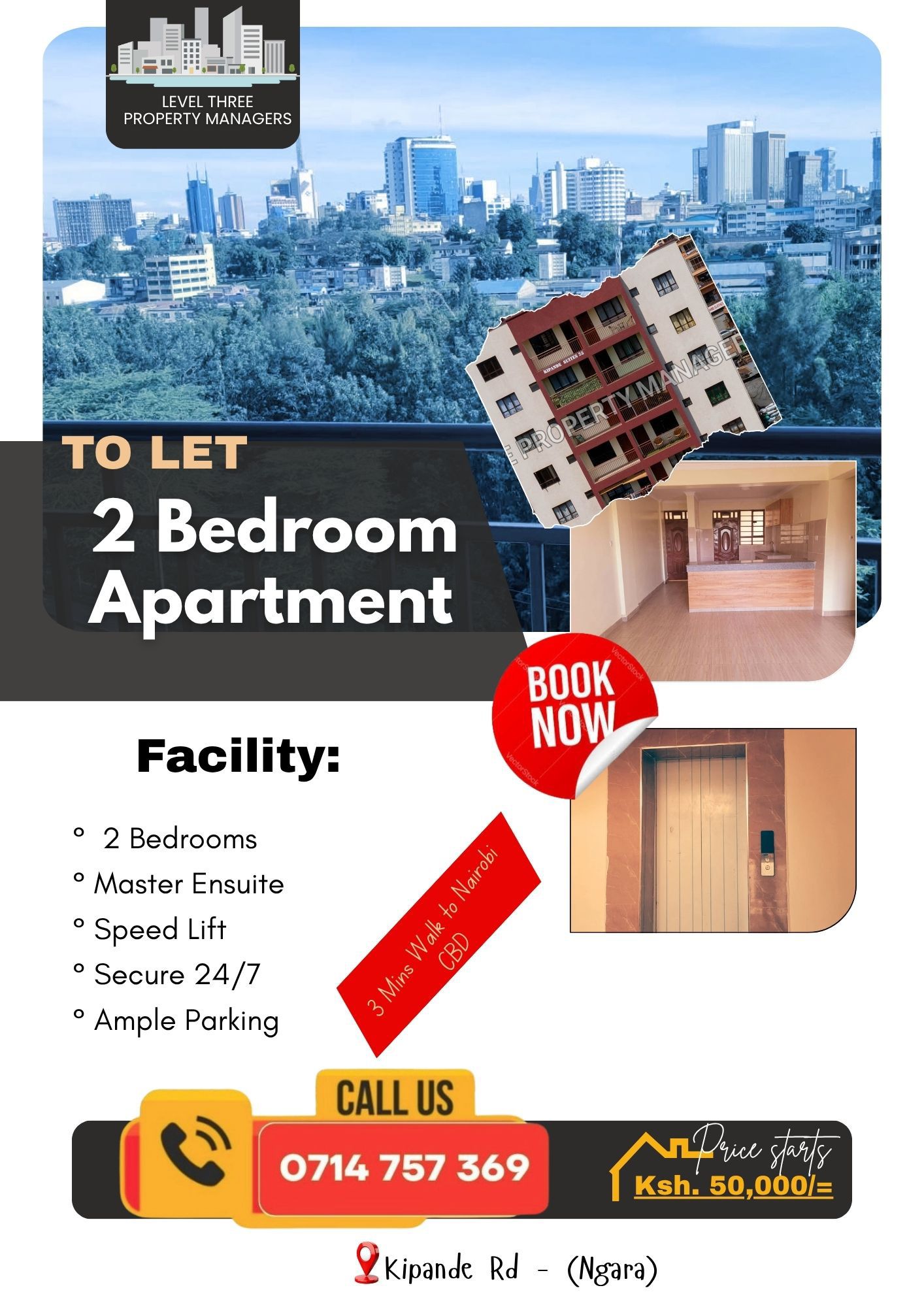 To Let 2 Bedroom Apartment