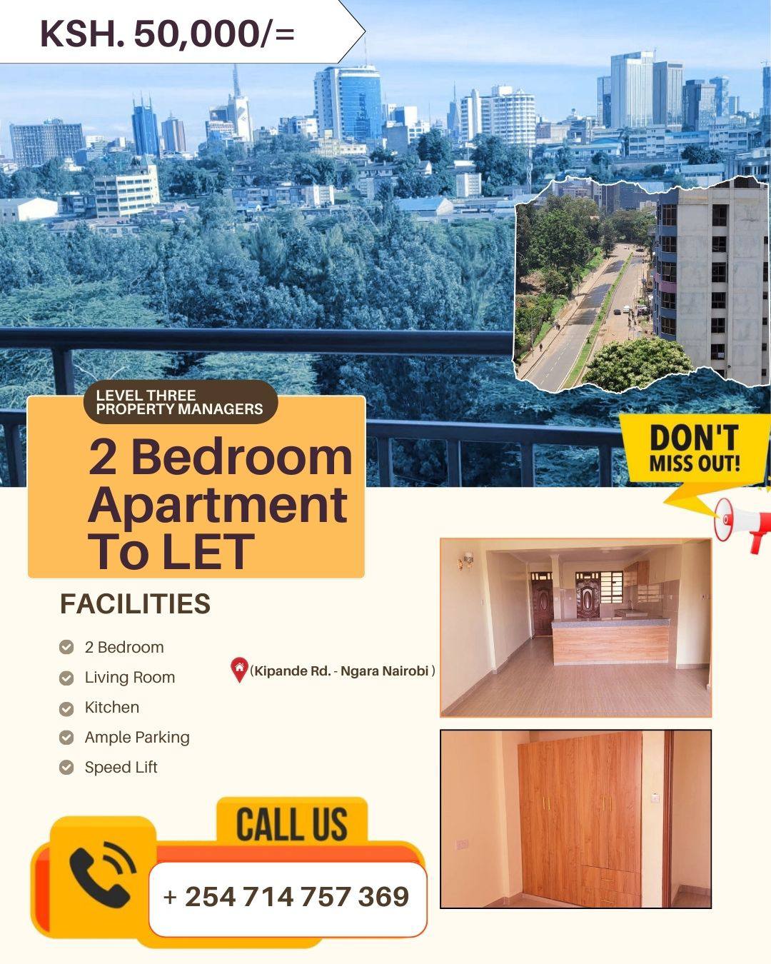 2 Bedroom Apartment To Let